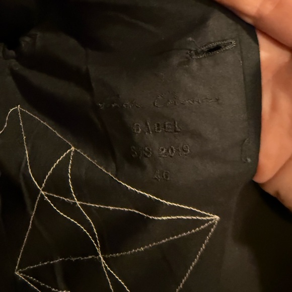 Rick Owens Men’s S/S ‘19 Runway Blazer - Picture 3 of 5